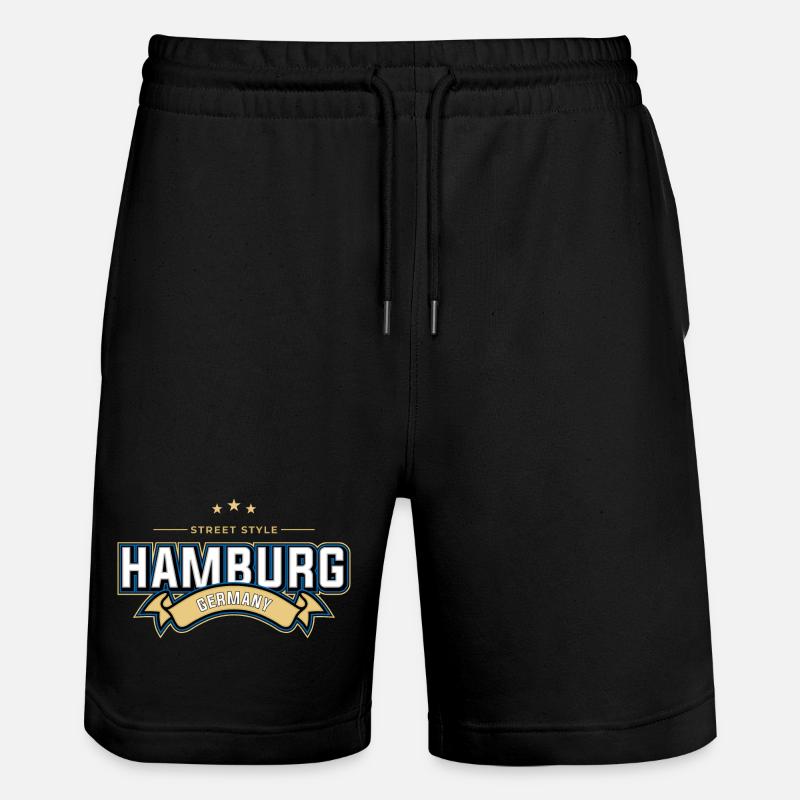 Hambourg - Short de jogging bio TRAINER Stanley/Stella unisexe - noir