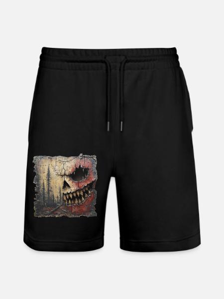 We fear the forest - Stanley/Stella Trainer Unisex Organic Jogging Shorts - black