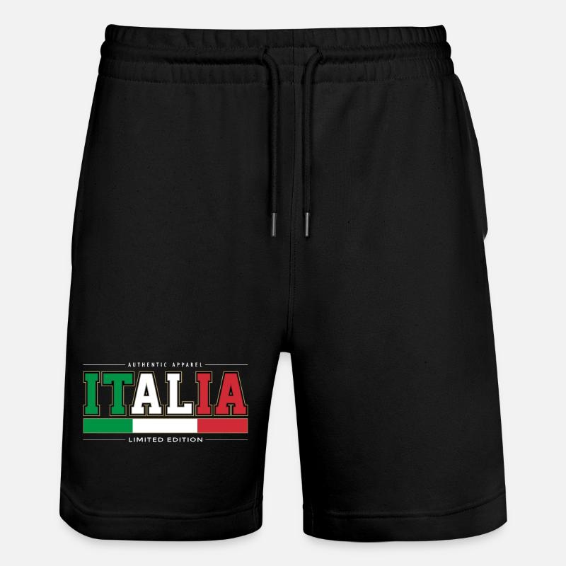Italie - Short de jogging bio TRAINER Stanley/Stella unisexe - noir