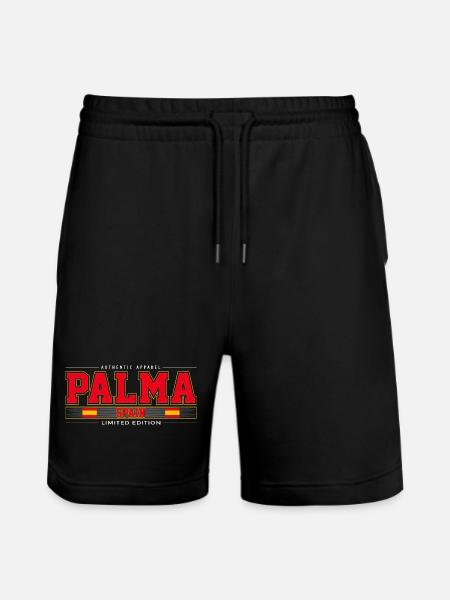 Palma - Stanley/Stella Trainer Unisex Organic Jogging Shorts - black