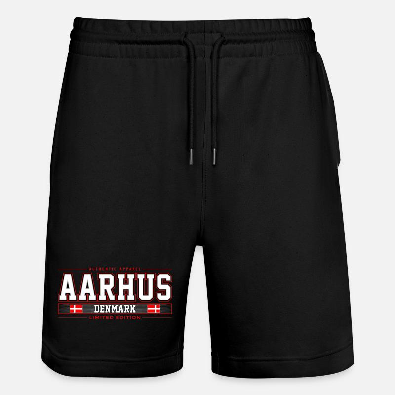 Aarhus - Short de jogging bio TRAINER Stanley/Stella unisexe - noir