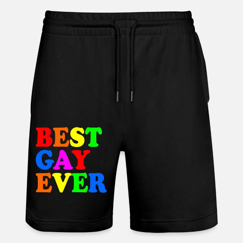 Best gay ever - Short de jogging bio TRAINER Stanley/Stella unisexe - noir