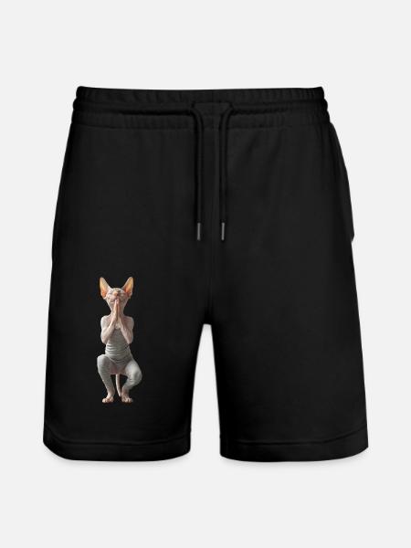 Sphinx - Stanley/Stella Unisex Bio Joggingshorts Trainer - Schwarz