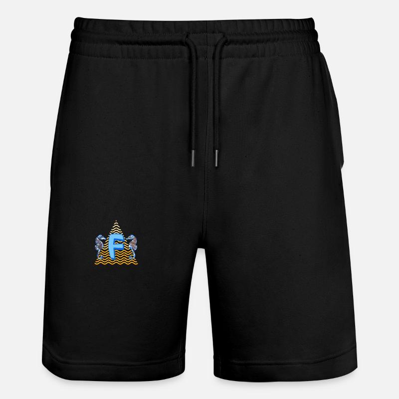 Hippocampe E 262 f - Short de jogging bio TRAINER Stanley/Stella unisexe - noir