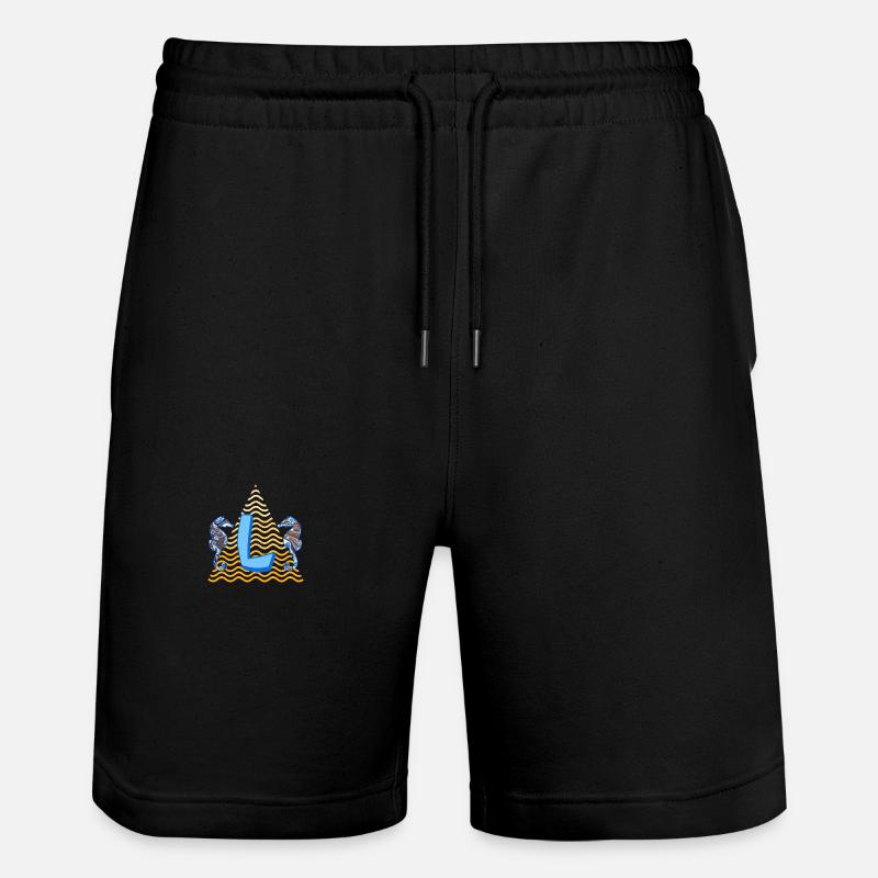Hippocampe E 262 l - Short de jogging bio TRAINER Stanley/Stella unisexe - noir