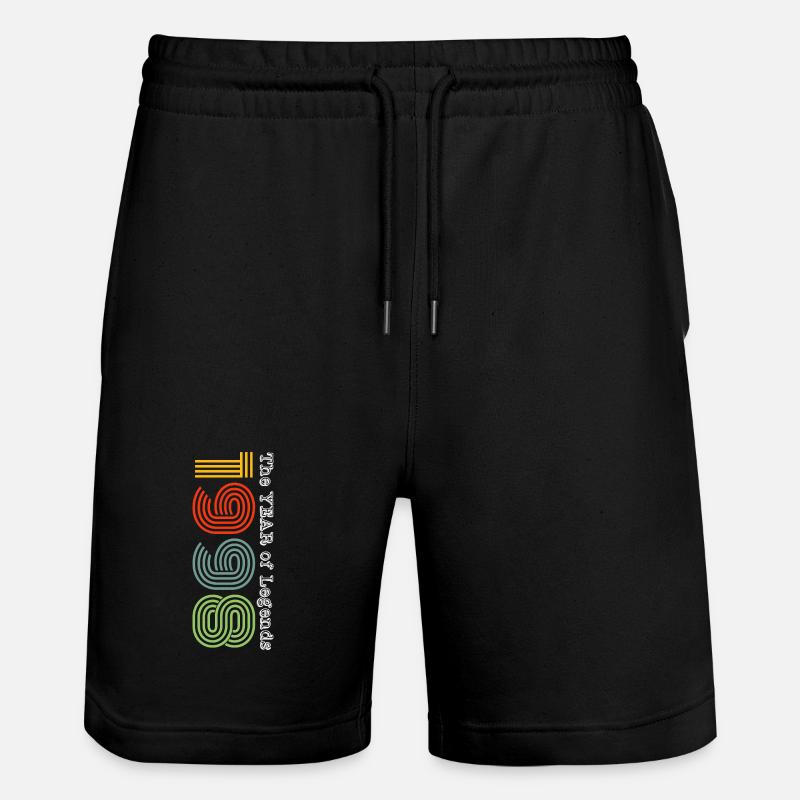 Annata 1998 - Pantaloncini da jogger ecologici unisex Trainer di Stanley/Stella - nero