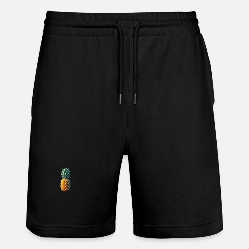 Polygone d’ananas - Short de jogging bio TRAINER Stanley/Stella unisexe - noir