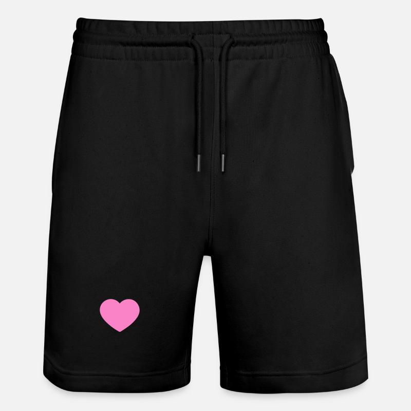 Love is Everything - Stanley/Stella Trainer Unisex Organic Jogging Shorts - black