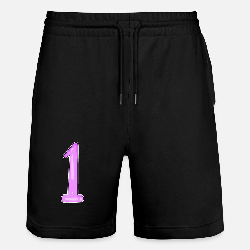 1 gewinner - Stanley/Stella Unisex Bio Joggingshorts Trainer - Schwarz