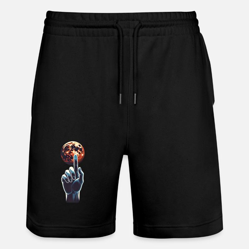 Mission vers Mars - Short de jogging bio TRAINER Stanley/Stella unisexe - noir