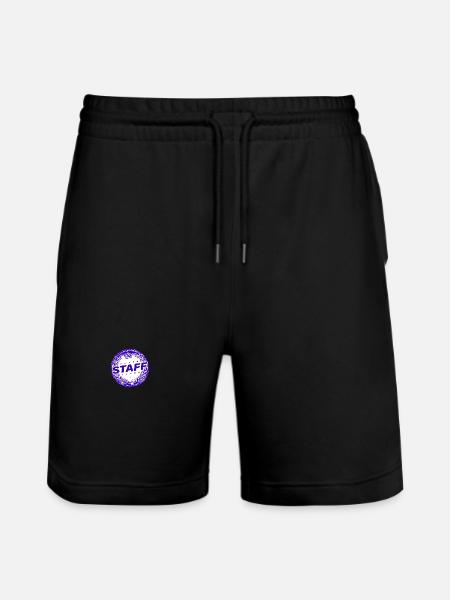 Staff Member - Stanley/Stella Trainer Unisex Organic Jogging Shorts - black
