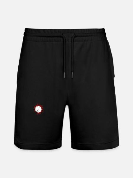 Golf Sport Symbol - Stanley/Stella Trainer Unisex Organic Jogging Shorts - black