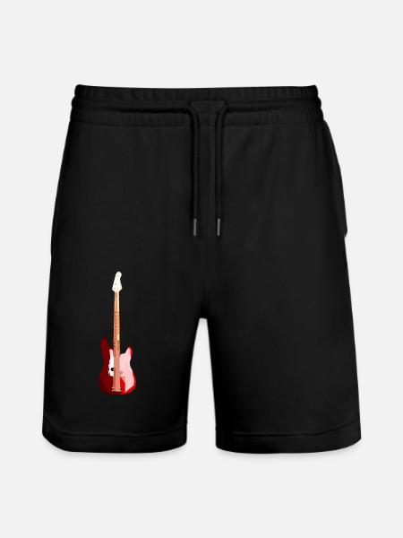 GUITARE BASSE - Short de jogging bio TRAINER Stanley/Stella unisexe - noir