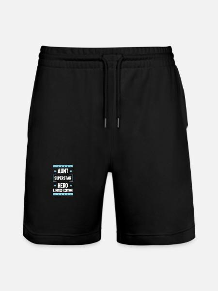 Dicton Aunt Limited Edition - Short de jogging bio TRAINER Stanley/Stella unisexe - noir