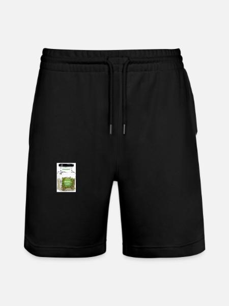 Oregano - Stanley/Stella Unisex Bio Joggingshorts Trainer - Schwarz