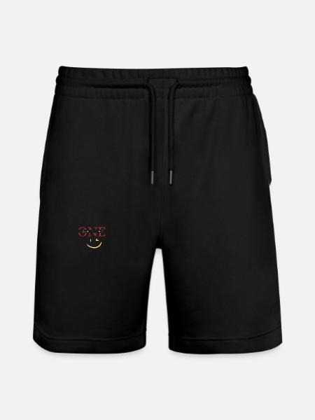 One Life T-Shirt - Stanley/Stella Trainer Unisex Organic Jogging Shorts - black