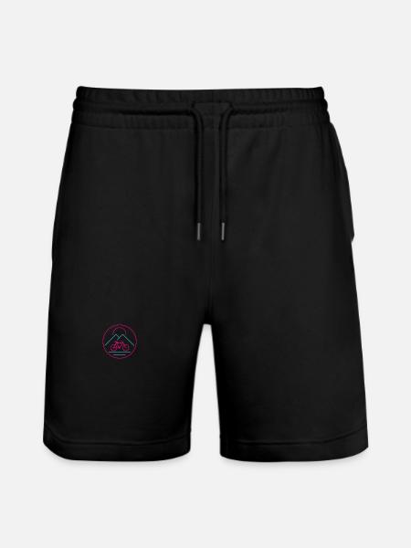 Fahrrad - Stanley/Stella Unisex Bio Joggingshorts Trainer - Schwarz