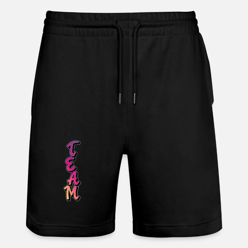 Équipe - Short de jogging bio TRAINER Stanley/Stella unisexe - noir