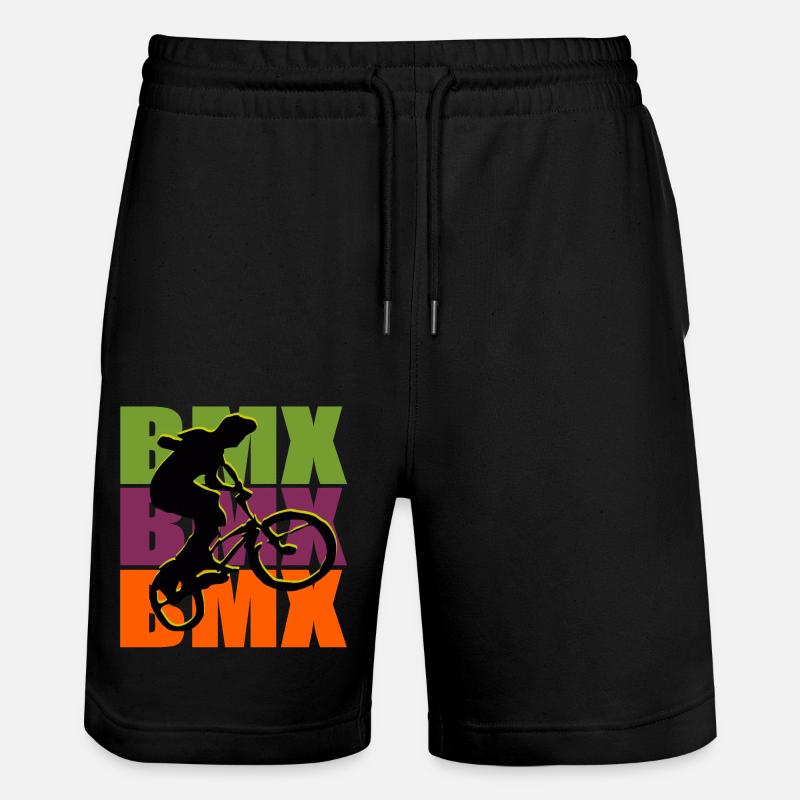 Vélo BMX - Short de jogging bio TRAINER Stanley/Stella unisexe - noir
