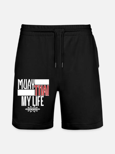Muay thaï - Short de jogging bio TRAINER Stanley/Stella unisexe - noir