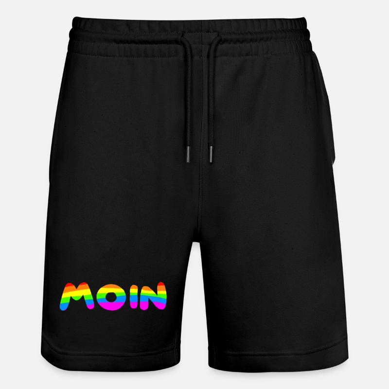 MOIN - Stanley/Stella Unisex Bio Joggingshorts Trainer  - Schwarz