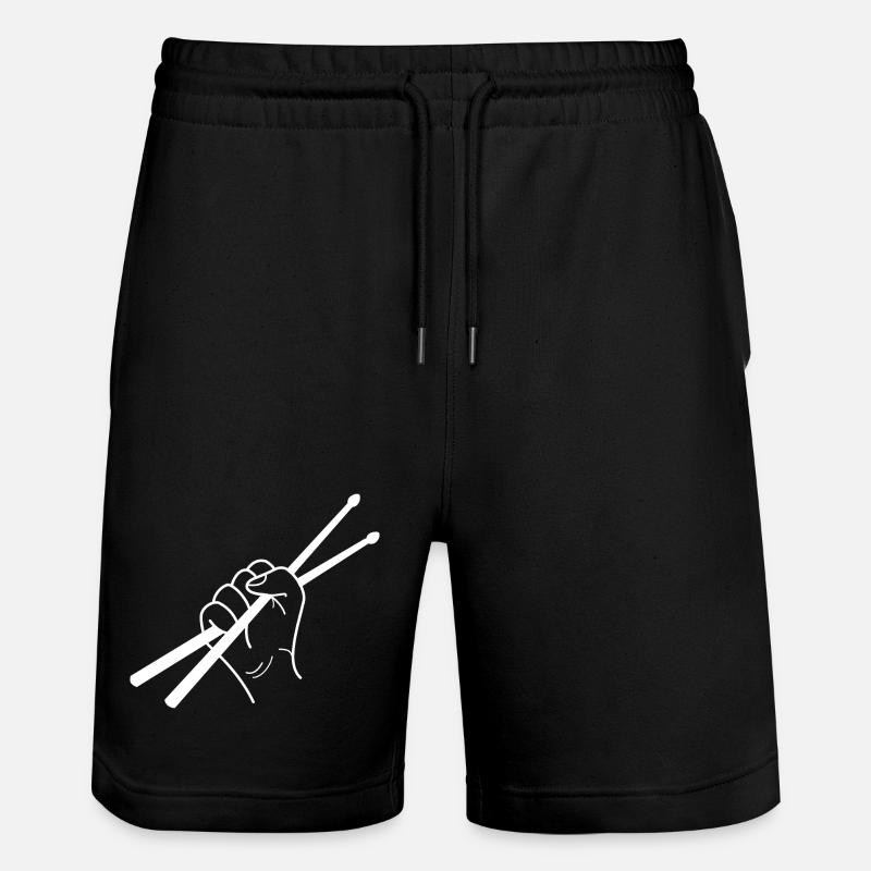 Batteries de batteriesHeavy metal - Short de jogging bio TRAINER Stanley/Stella unisexe - noir