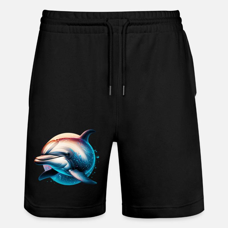 Dauphin - Short de jogging bio TRAINER Stanley/Stella unisexe - noir