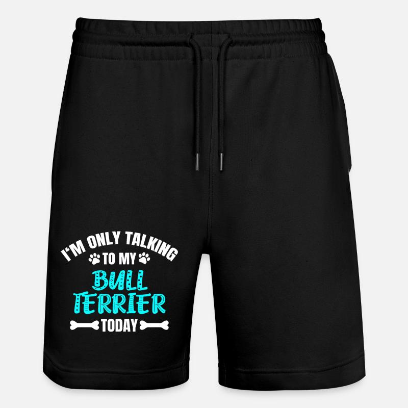 Bull Terrier Bullterrier - Short de jogging bio TRAINER Stanley/Stella unisexe - noir