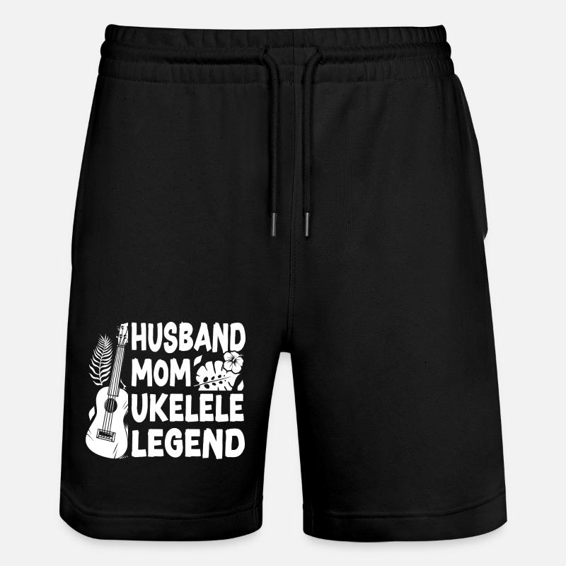 Épouse ukélé hawaïen Maman - Short de jogging bio TRAINER Stanley/Stella unisexe - noir