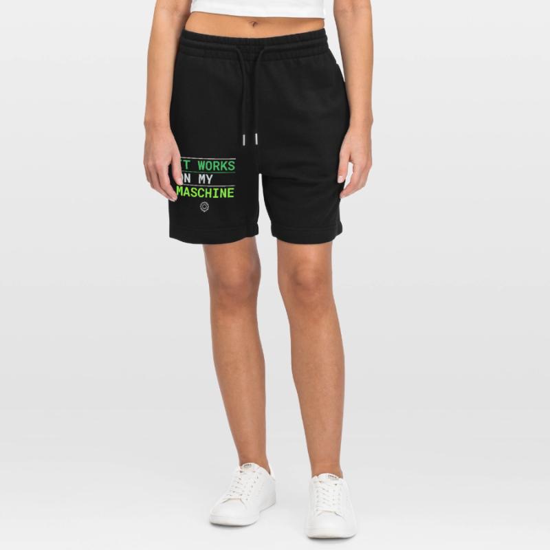 It Works On My Machine - Developer Excuse Stanley/Stella Trainer Unisex Organic Jogging Shorts