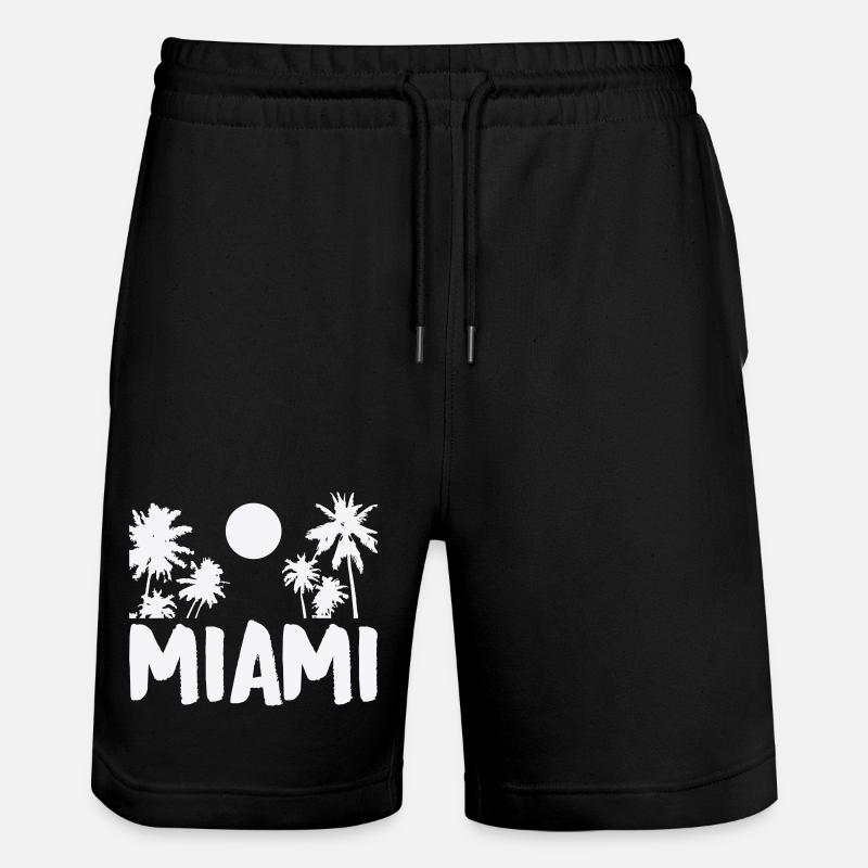 Miami - Short de jogging bio TRAINER Stanley/Stella unisexe - noir