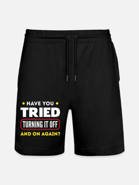 Avez-vous déjà fait ça par intermittence - Short de jogging bio TRAINER Stanley/Stella unisexe - noir