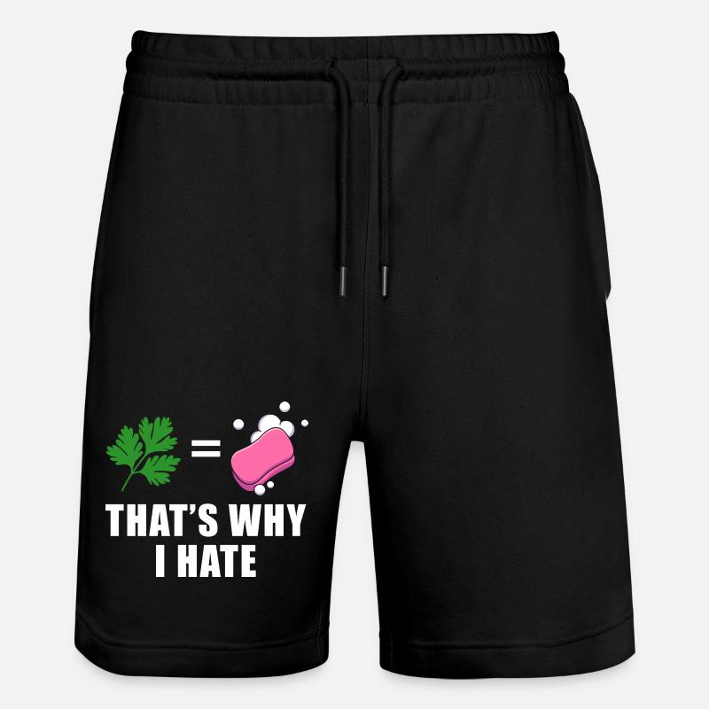Nature vs Savon - Short de jogging bio TRAINER Stanley/Stella unisexe - noir