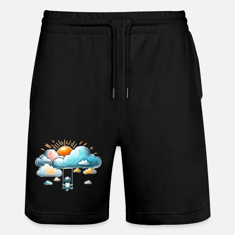 Dreamland - Short de jogging bio TRAINER Stanley/Stella unisexe - noir