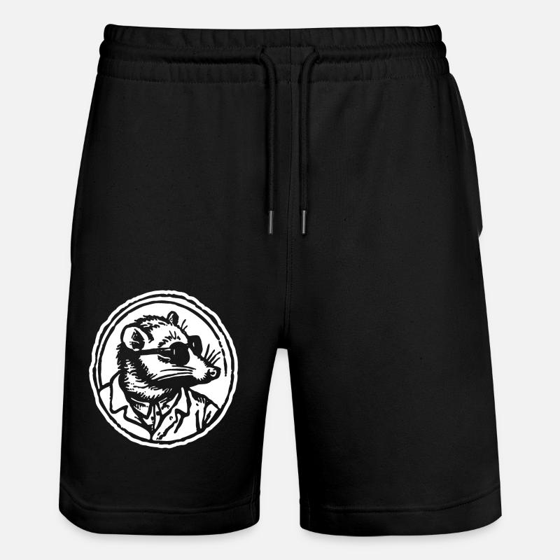Taupe - Short de jogging bio TRAINER Stanley/Stella unisexe - noir