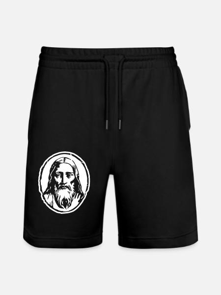 Mon Dieu - Short de jogging bio TRAINER Stanley/Stella unisexe - noir