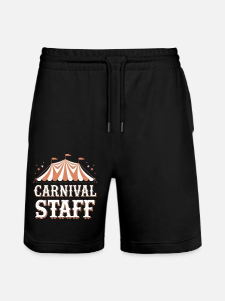 Cirque Carnaval Carnaval - Short de jogging bio TRAINER Stanley/Stella unisexe - noir