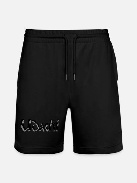 Udachi (удачи) - Good Luck - Stanley/Stella Trainer Unisex Organic Jogging Shorts - black