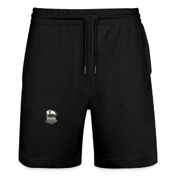 Wassersport - Stanley/Stella Unisex Bio Joggingshorts Trainer  - Schwarz - Vorne - Nik (191cm) & Marisol (170cm)