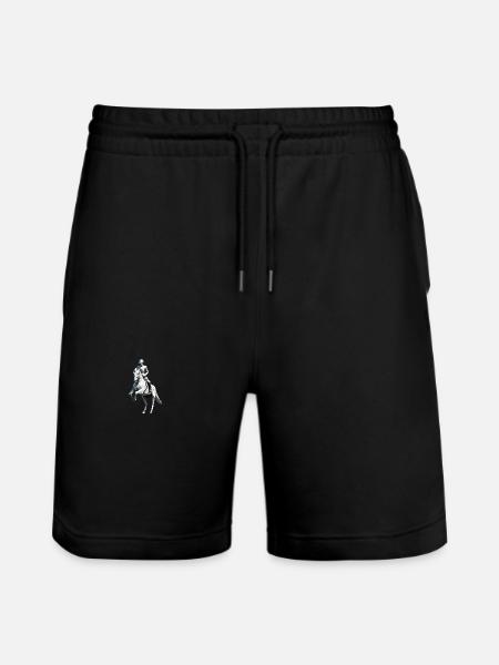 Cavalier Low Poly - Ballet Design - Short de jogging bio TRAINER Stanley/Stella unisexe - noir