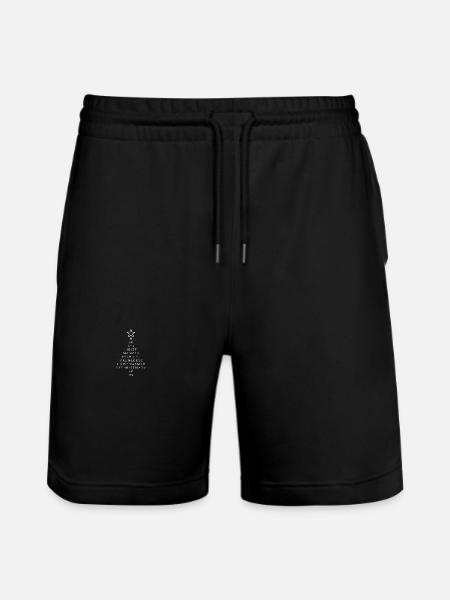 Albero di Natale - Natale - Buon Natale - Pantaloncini da jogger ecologici unisex Trainer di Stanley/Stella - nero