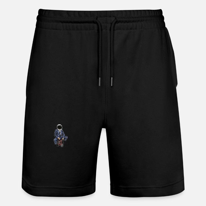 Fahrrad - Stanley/Stella Unisex Bio Joggingshorts Trainer  - Schwarz