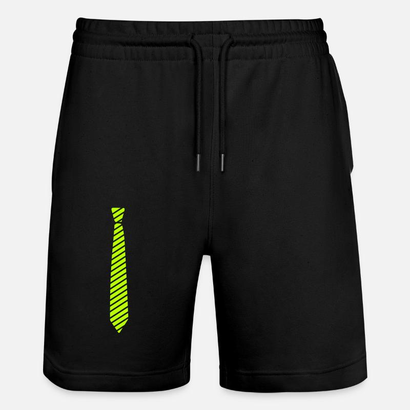 krawatte - Stanley/Stella Unisex Bio Joggingshorts Trainer  - Schwarz
