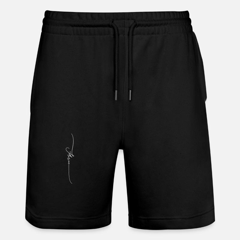 Florian - Stanley/Stella Unisex Bio Joggingshorts Trainer  - Schwarz