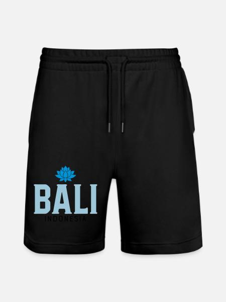 Bali - Stanley/Stella Trainer Unisex Organic Jogging Shorts - black