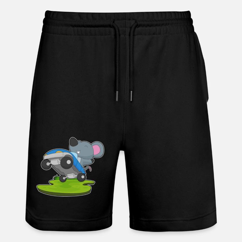 Mouse Auto - Stanley/Stella Trainer Unisex Organic Jogging Shorts - black