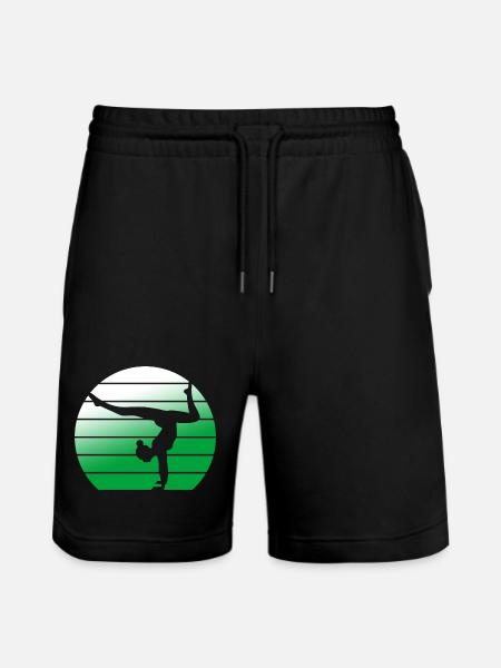Turnerin Gymnastik Turnverein Turnen Turnsport - Stanley/Stella Trainer økologiske unisex joggingshorts - sort