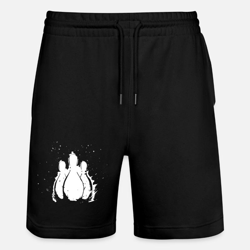 Bowling - Short de jogging bio TRAINER Stanley/Stella unisexe - noir