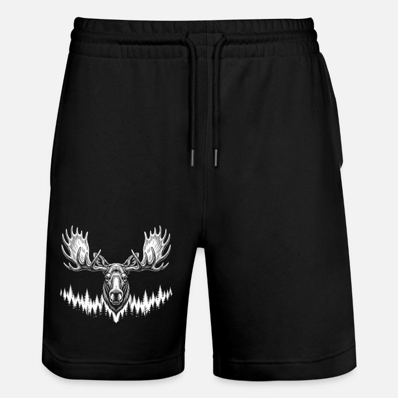 Élan - Short de jogging bio TRAINER Stanley/Stella unisexe - noir