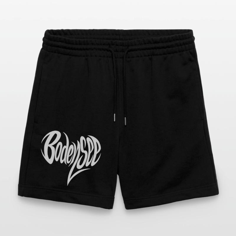 Bodensee Fließendes Lettering Stanley/Stella Unisex Bio Joggingshorts Trainer 